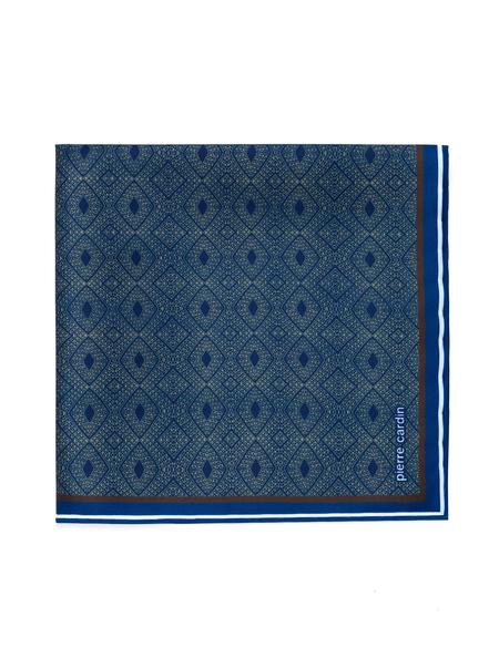 Lacivert Desenli Mendil - 50270254001