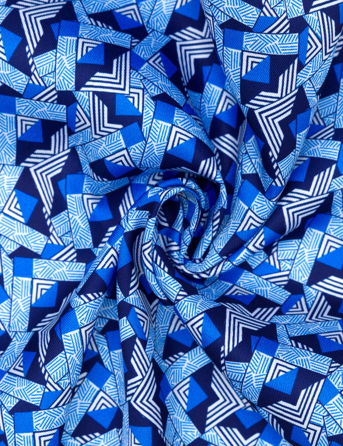 Mavi Desenli Mendil - 50270251002