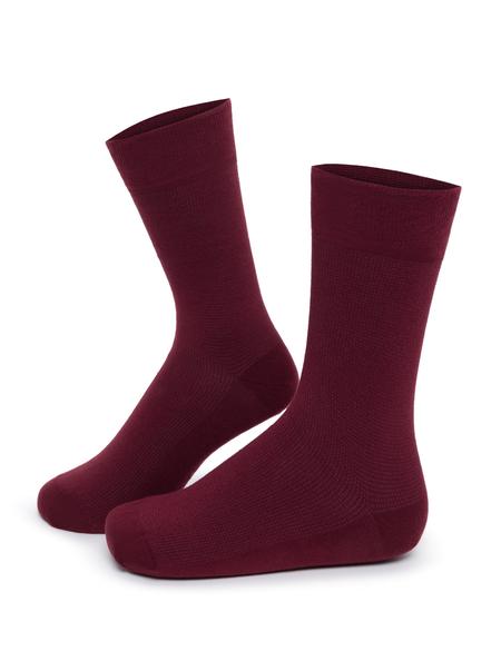 Erkek Bordo Çorap - 50263627009