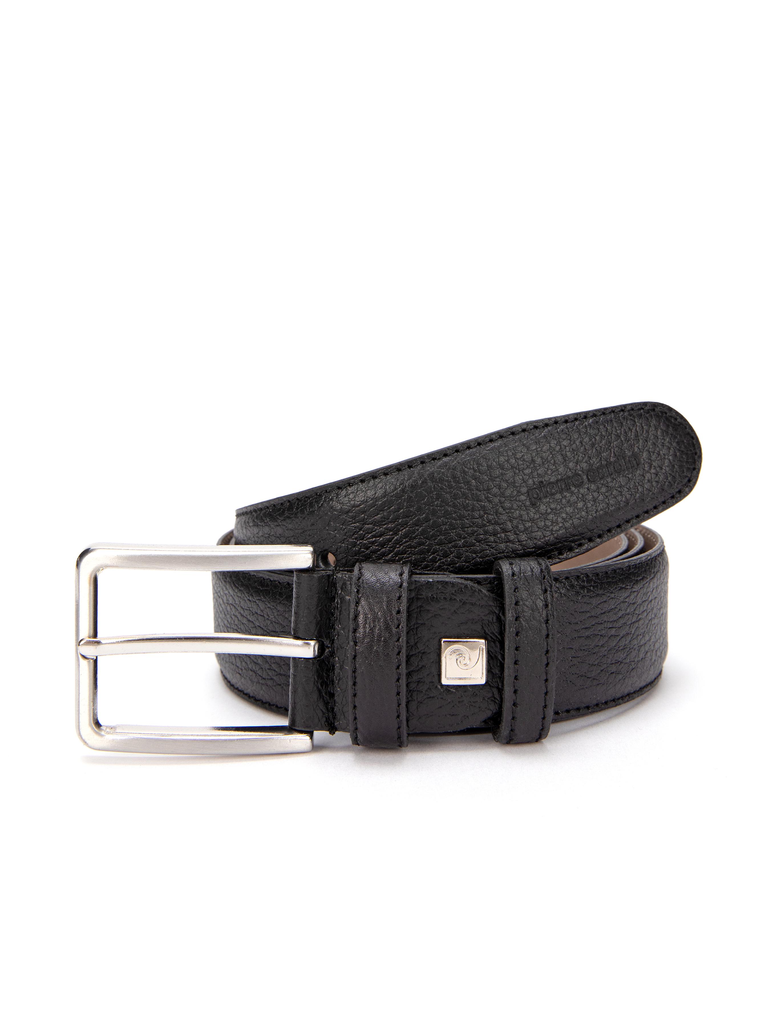 Siyah Kemer & Cüzdan Set