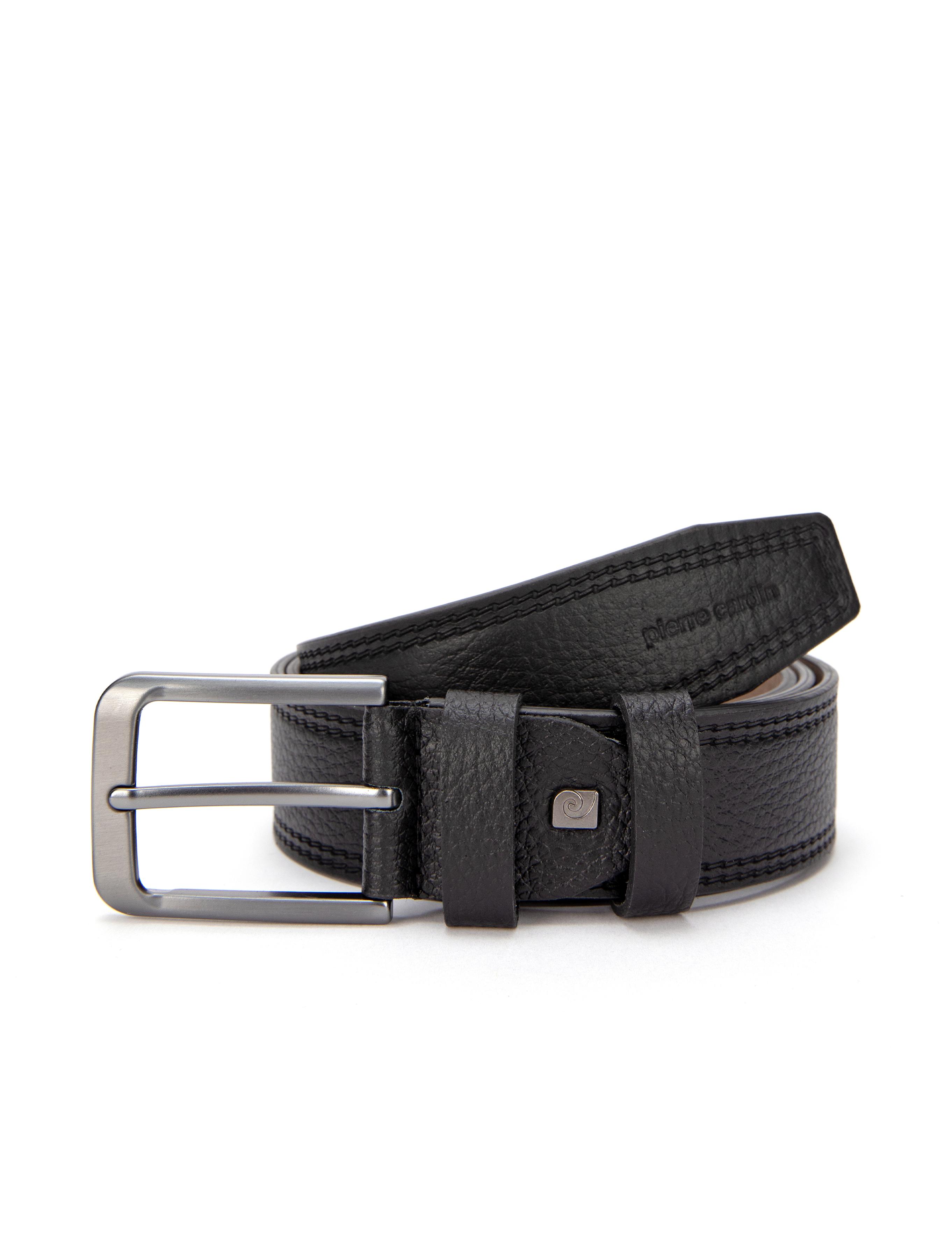 Siyah 2'li Kemer Cüzdan Set