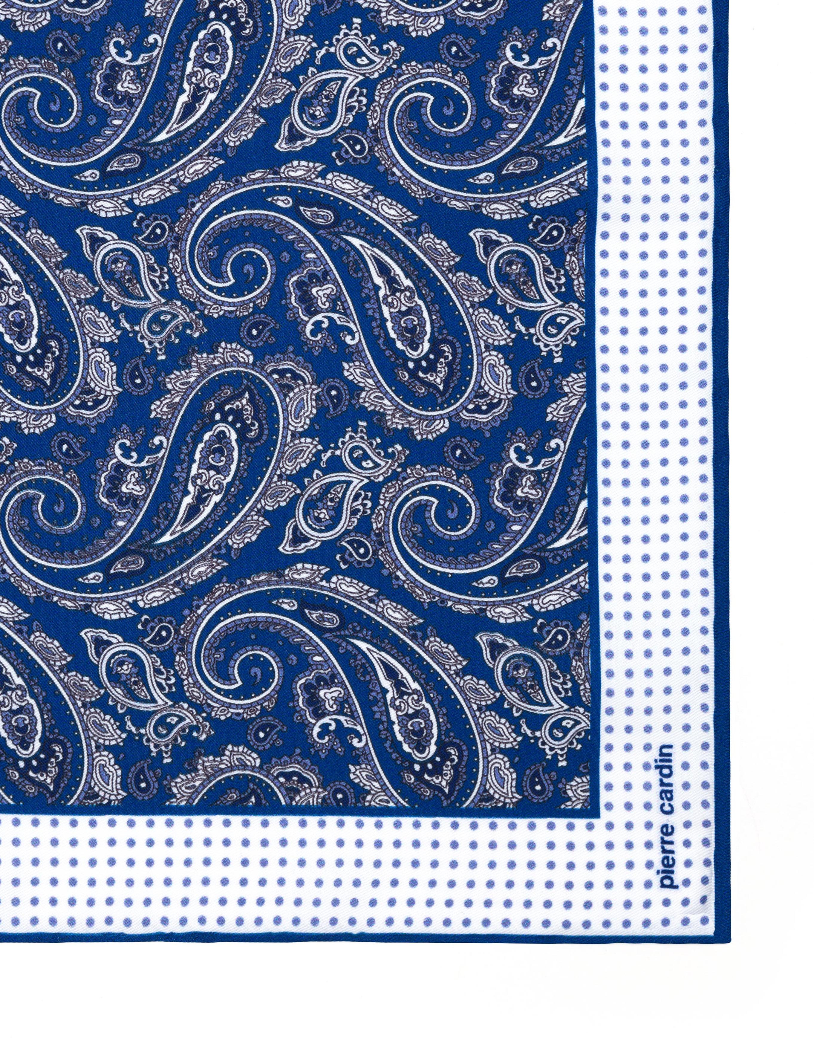 Lacivert Desenli Mendil