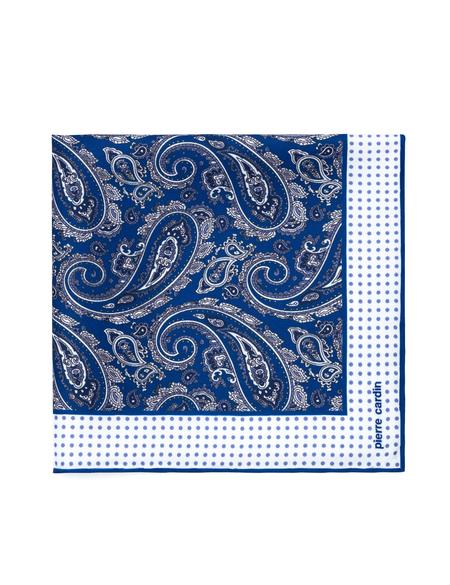 Lacivert Desenli Mendil - 50268296001