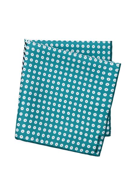 Yeşil Desenli Mendil - 50268400001