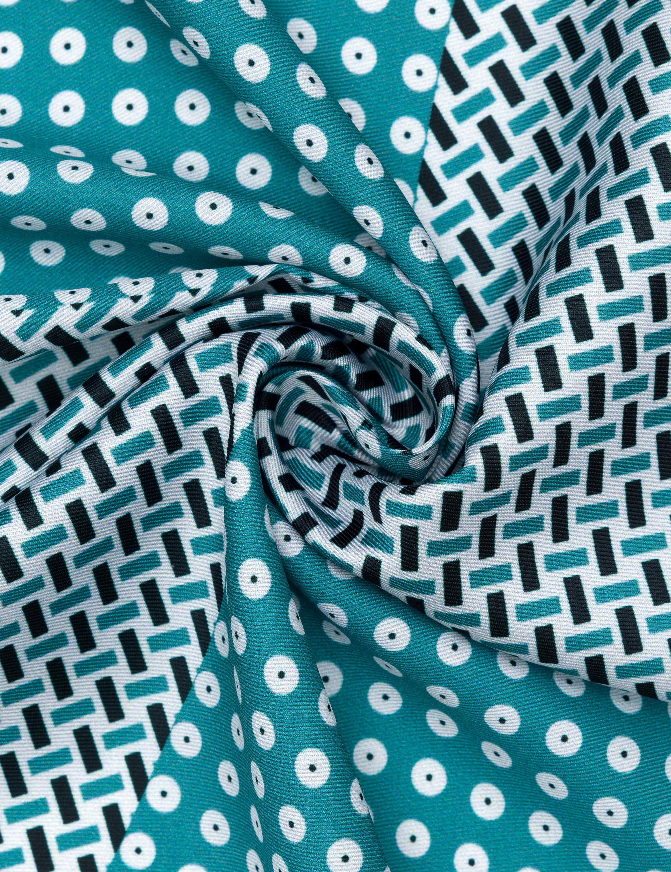 Yeşil Desenli Mendil