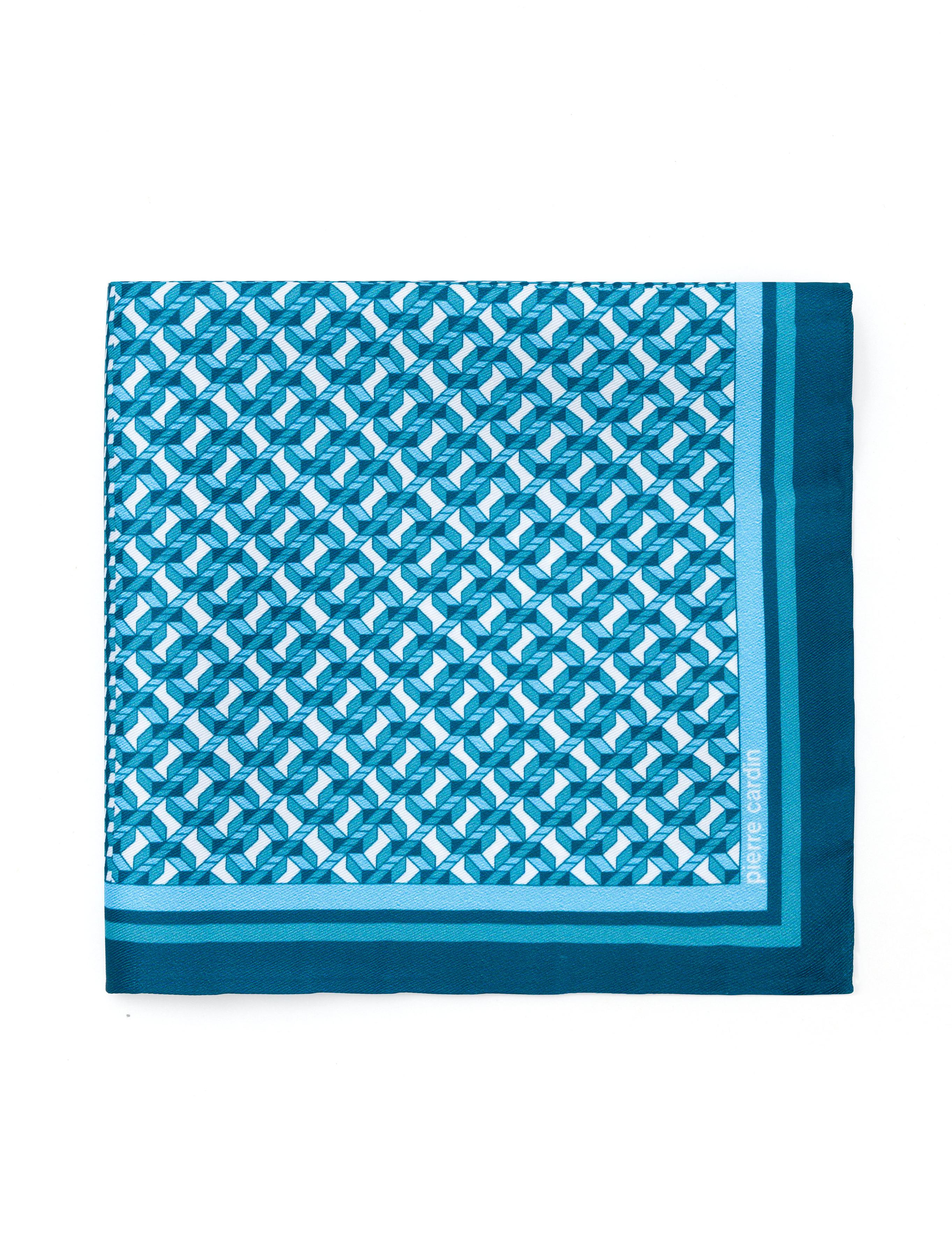 Turkuaz Desenli Mendil