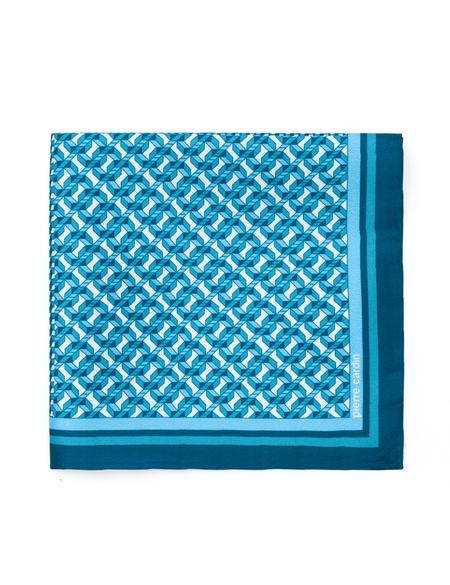 Turkuaz Desenli Mendil - 50268421004