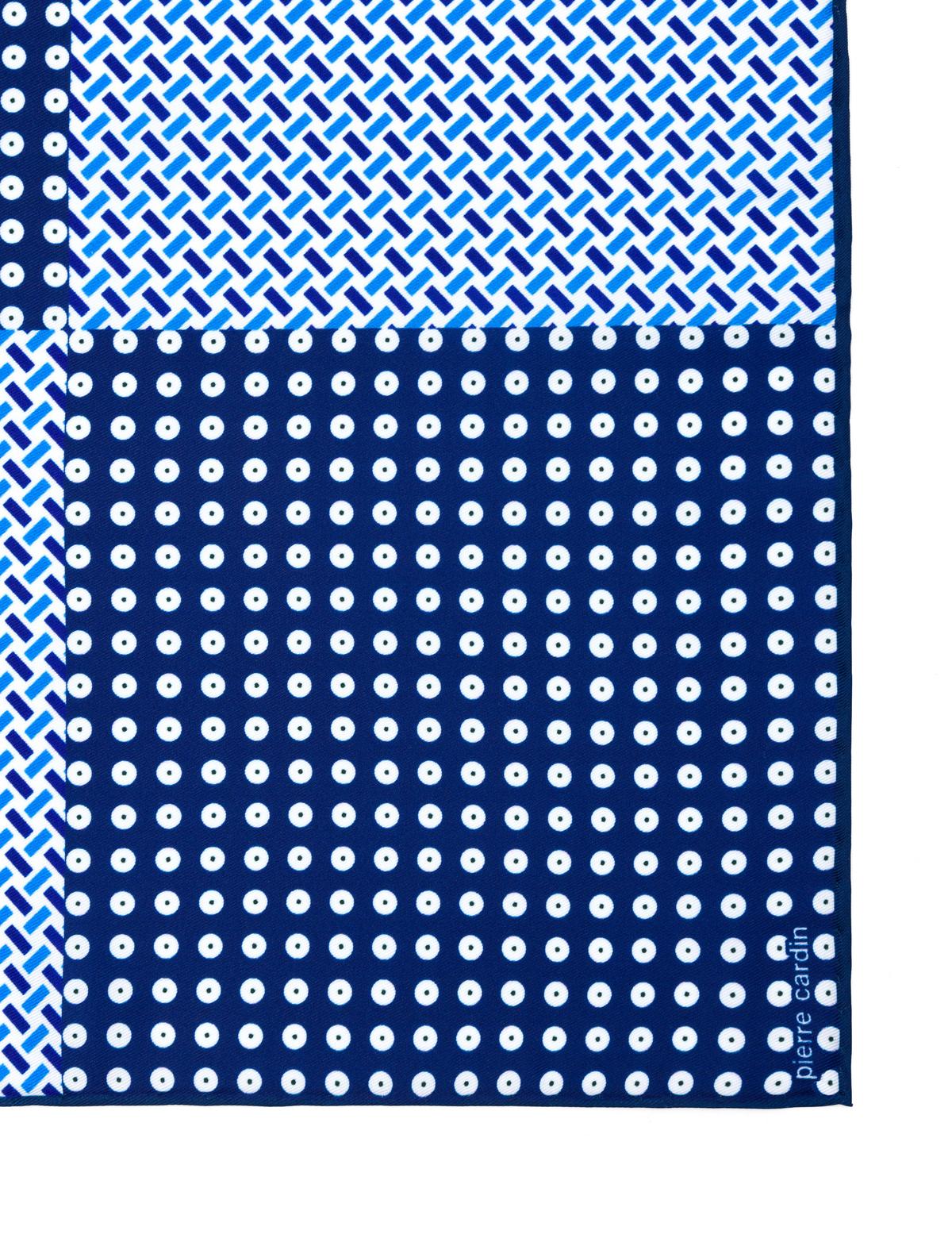 Mavi Desenli Mendil - 50268400003