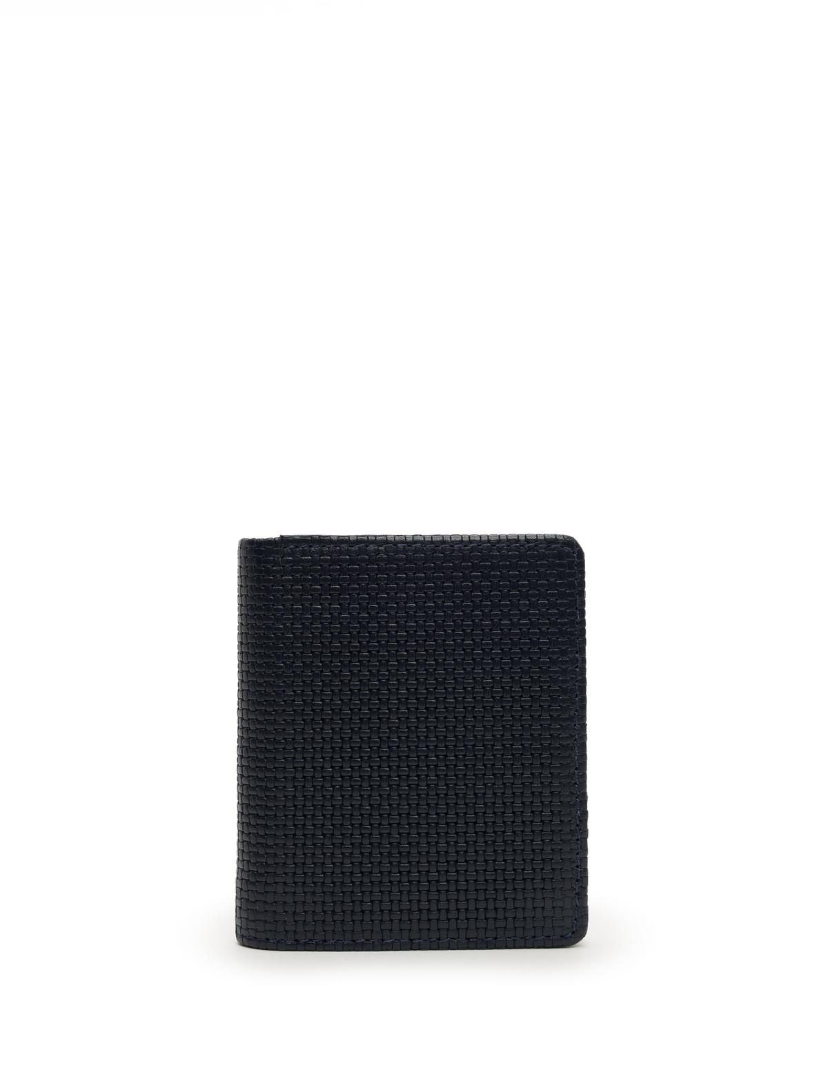 Erkek Lacivert Deri Cüzdan