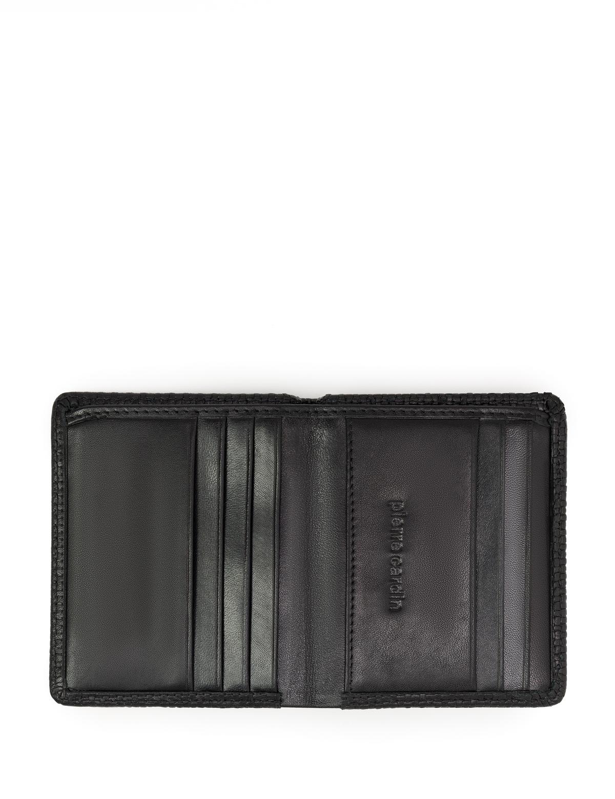 Erkek Siyah Deri Cüzdan - 50268531003