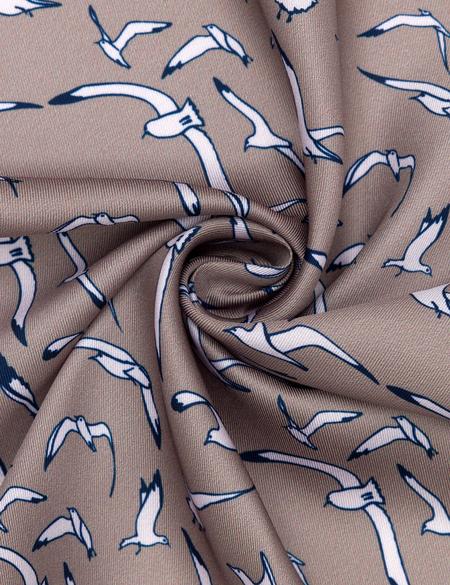 Kahverengi Desenli Mendil - 50270246002