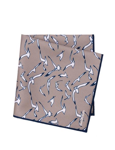 Kahverengi Desenli Mendil - 50270246002