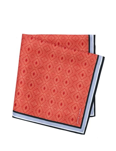 Turuncu Desenli Mendil - 50270254002