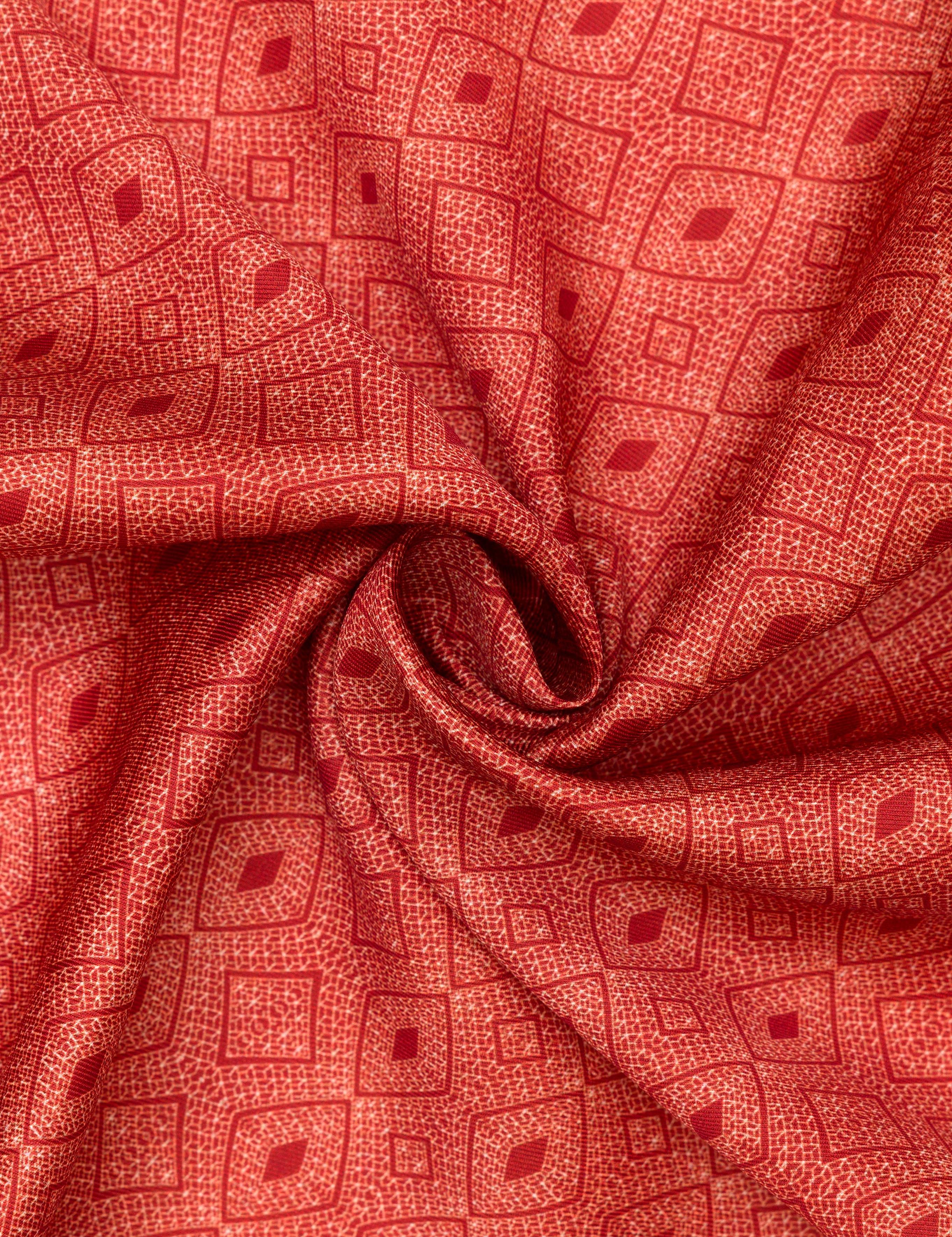 Turuncu Desenli Mendil