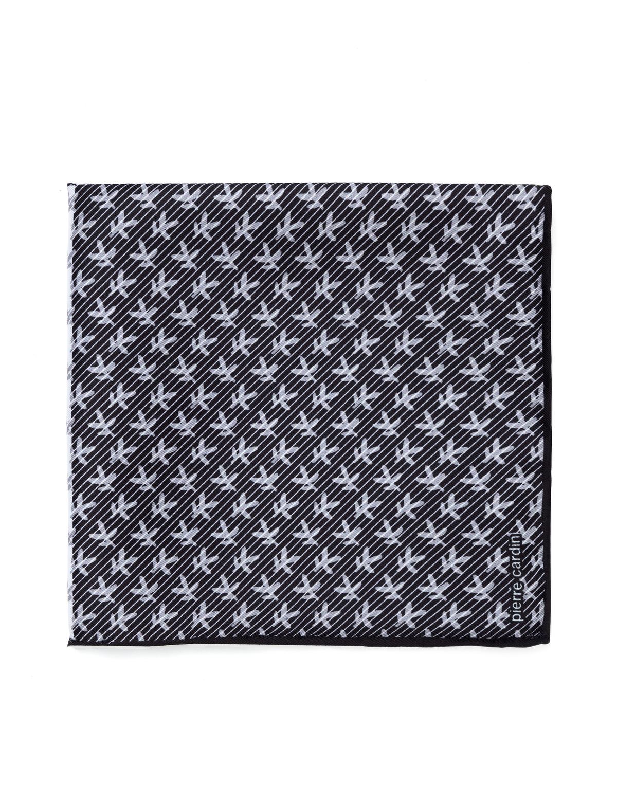 Siyah Desenli Mendil - 50270255001