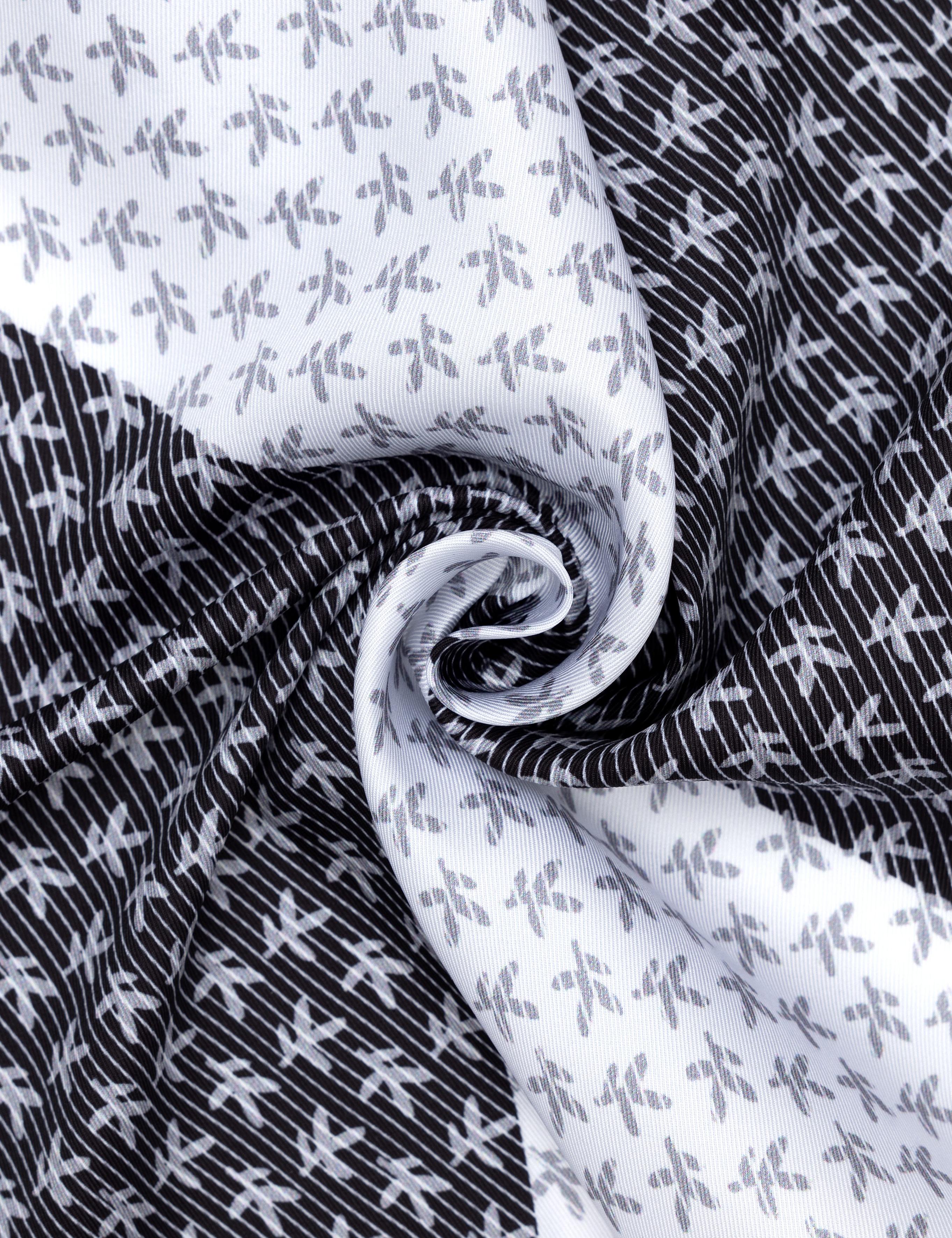 Siyah Desenli Mendil