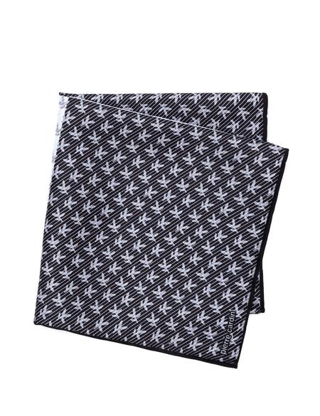 Siyah Desenli Mendil - 50270255001