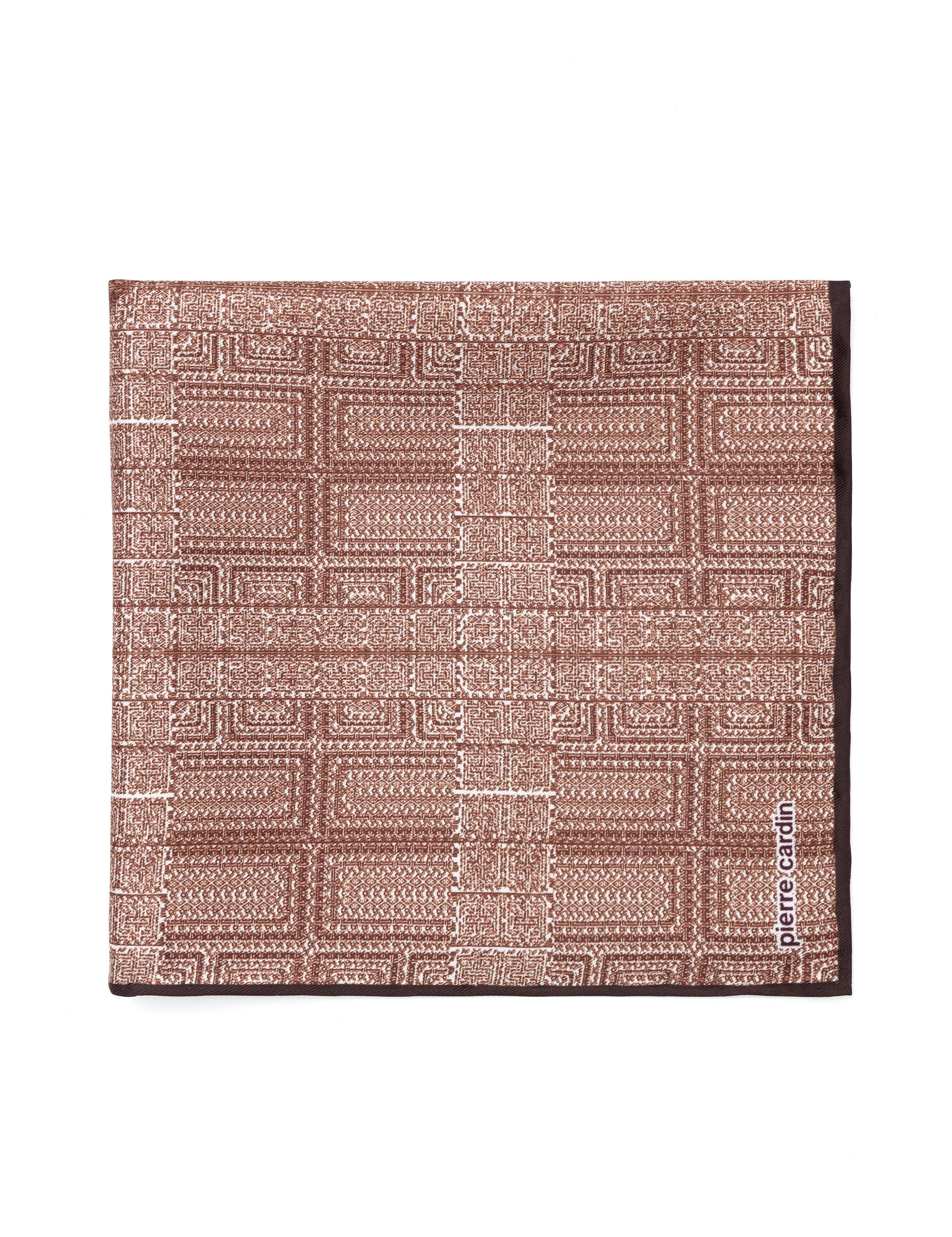 Kahverengi Desenli Mendil