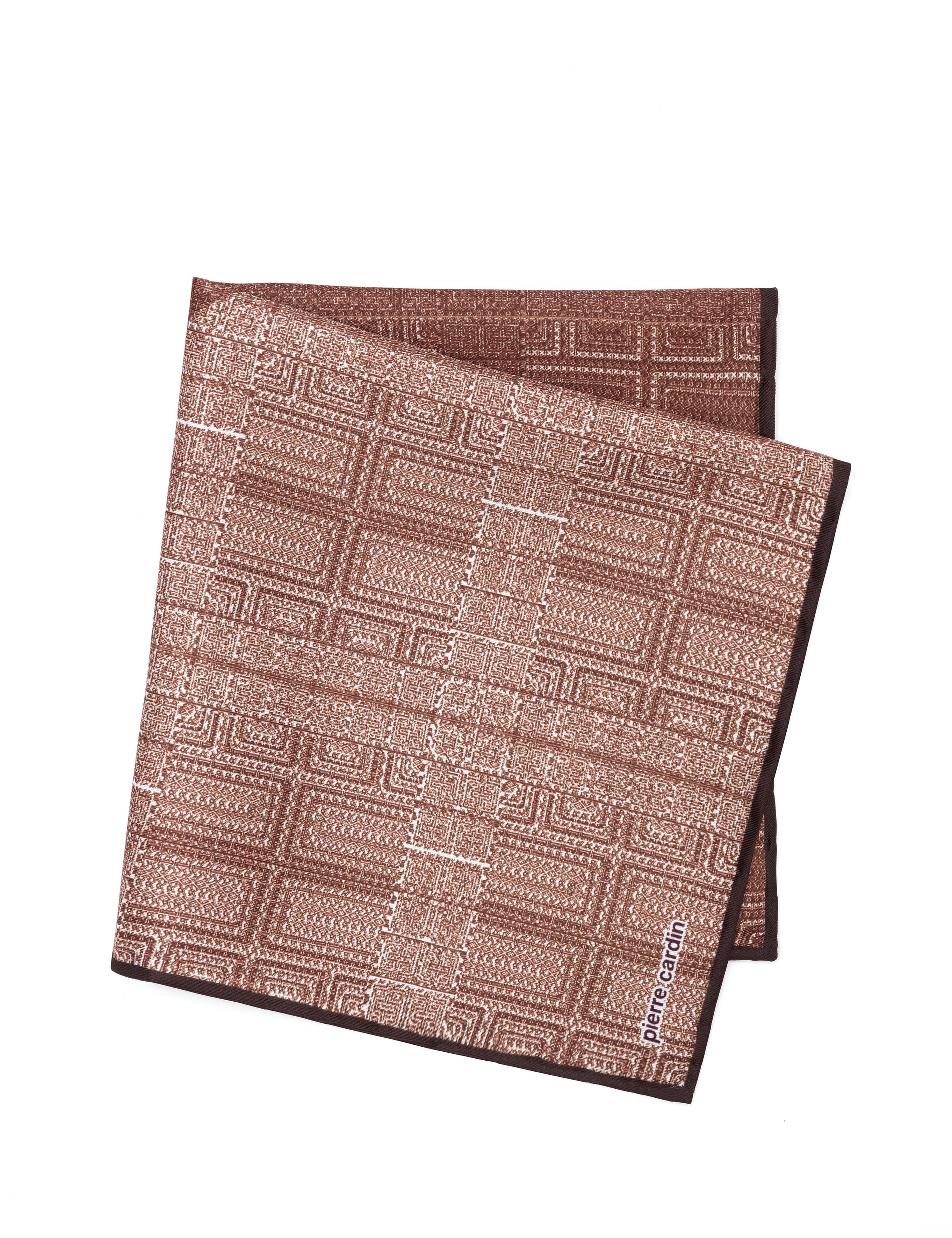 Kahverengi Desenli Mendil