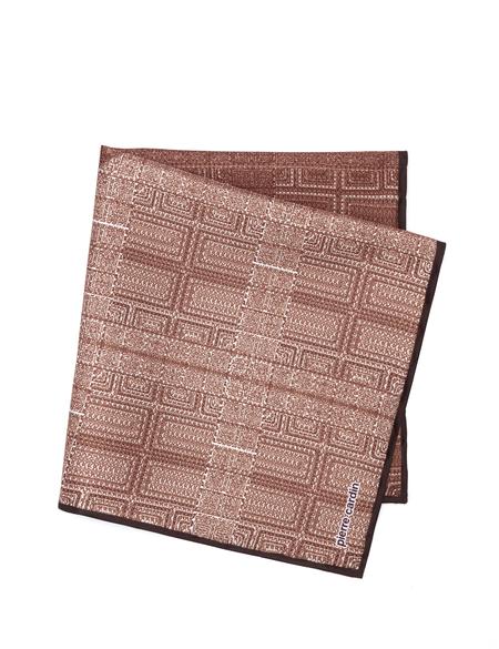 Kahverengi Desenli Mendil - 50270257004