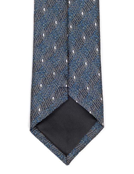 Mavi 3'lü Kravat-Mendil-Kravat İğnesi Set - 50270899002