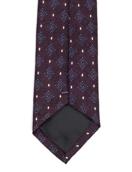 Mor 3'lü Kravat-Mendil-Kravat İğnesi Set - 50270899003