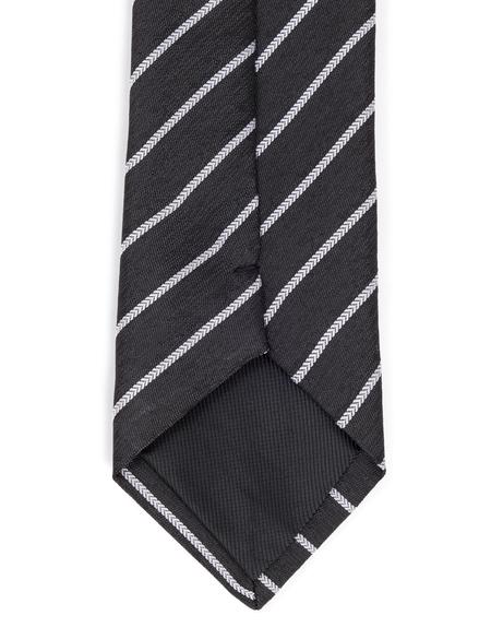 Siyah 3'lü Kravat-Mendil-Kravat İğnesi Set - 50270915001