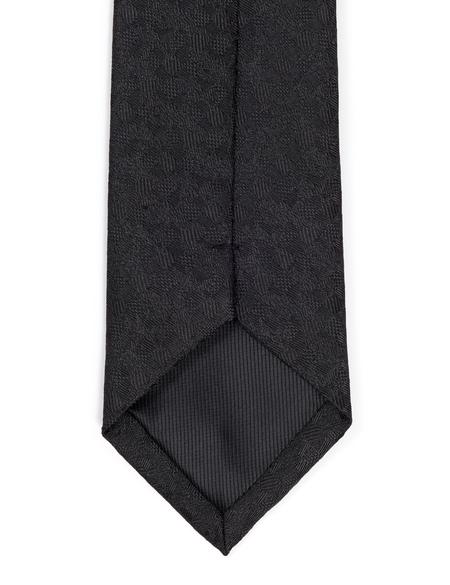 Siyah 3'lü Kravat Mendil Set - 50270924001