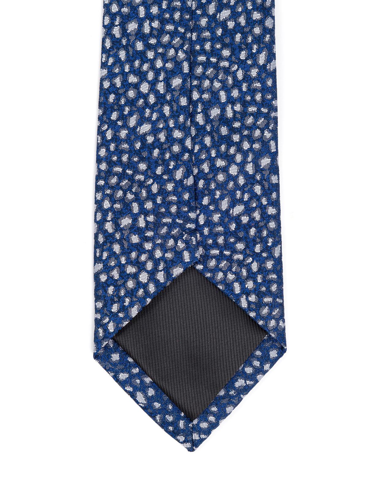 Lacivert 3'lü Kravat-Mendil-Kravat İğnesi Set - 50270931001