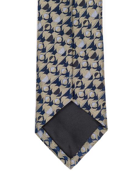 Bej 3'lü Kravat Mendil Set - 50270937004