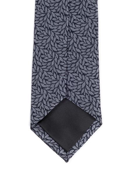 Gri 3'lü Kravat Mendil Set - 50270938001