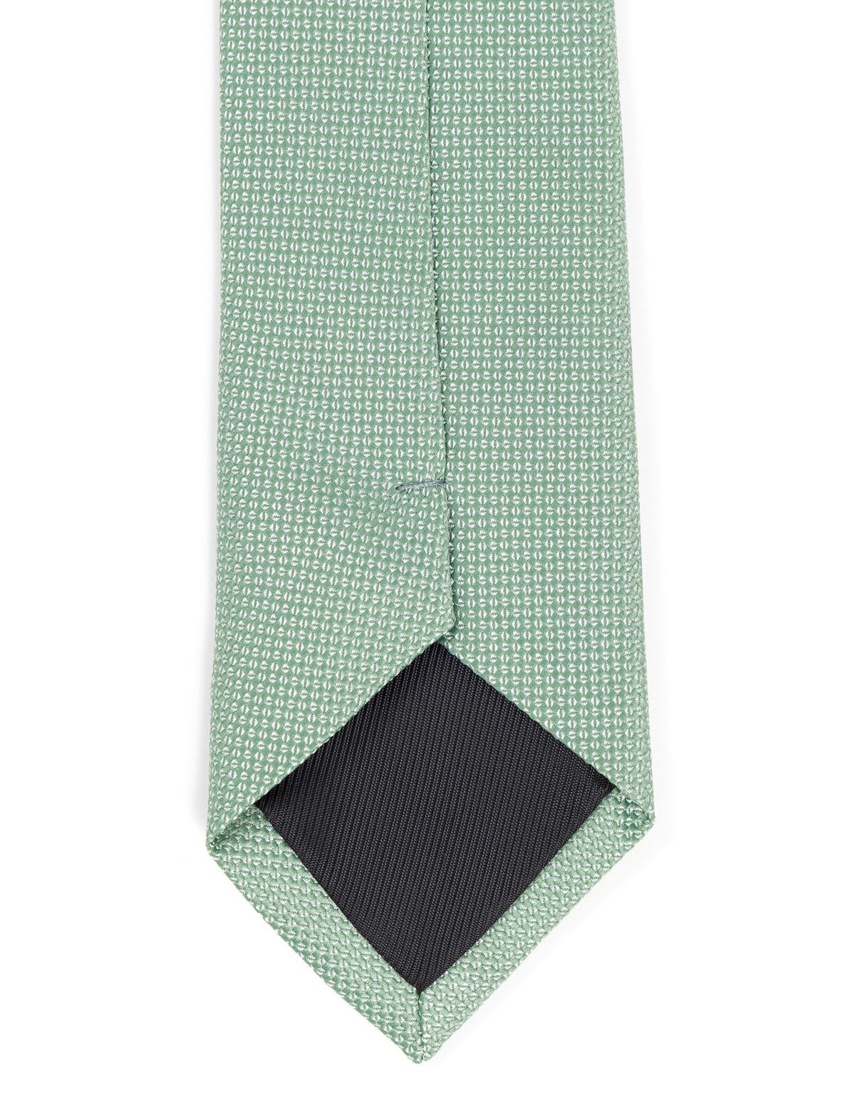 Su Yeşili 3'lü Kravat Mendil Set - 50272351006