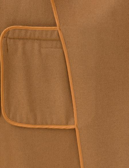 Camel Regular Fit Kaşe Kaban - 50254212014