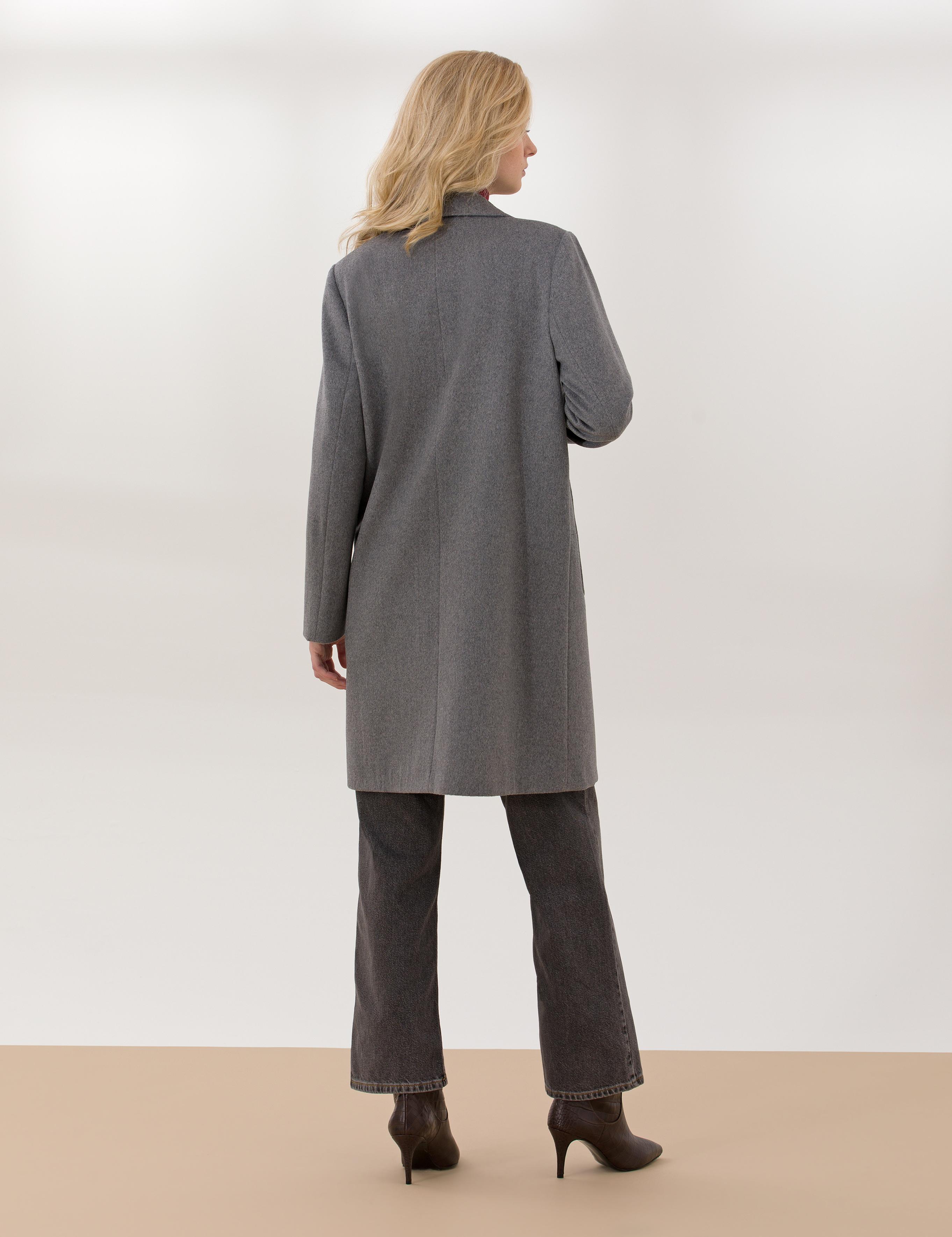 Gri Standart Fit Kaban Kaşe