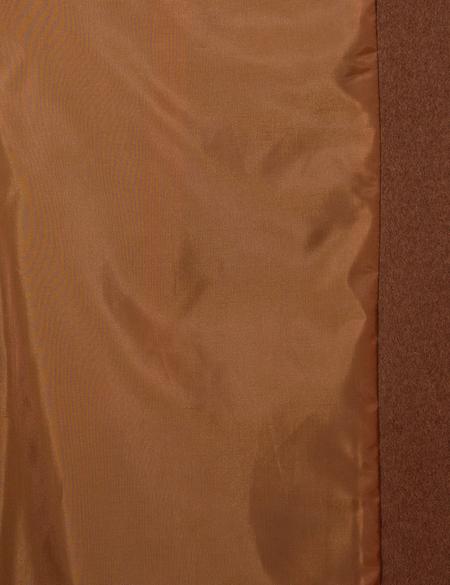 Kahverengi Kaşe Kaban - 50252870025