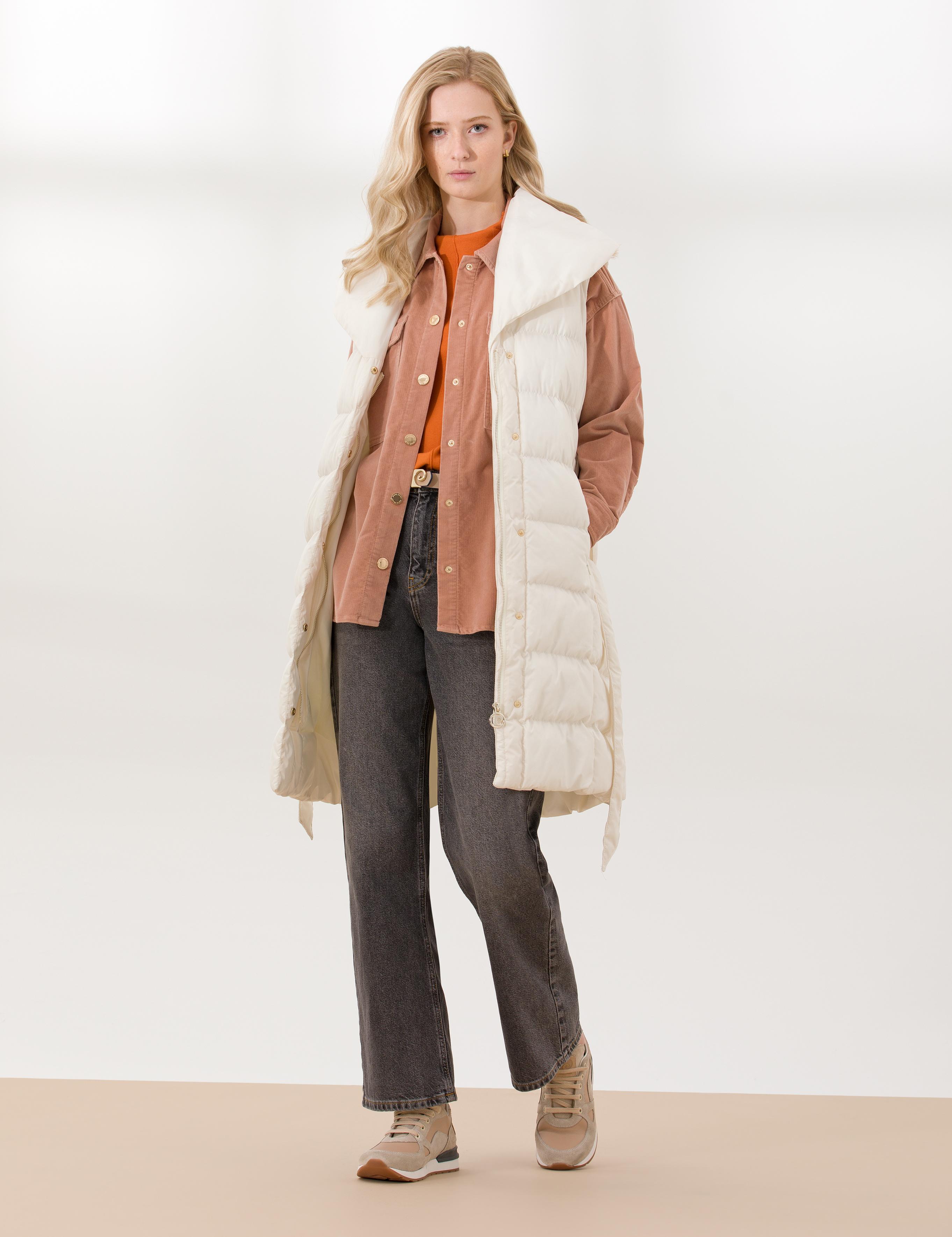 Krem Regular Fit Yelek