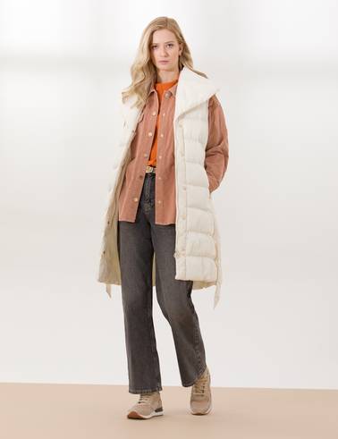 Krem Regular Fit Yelek