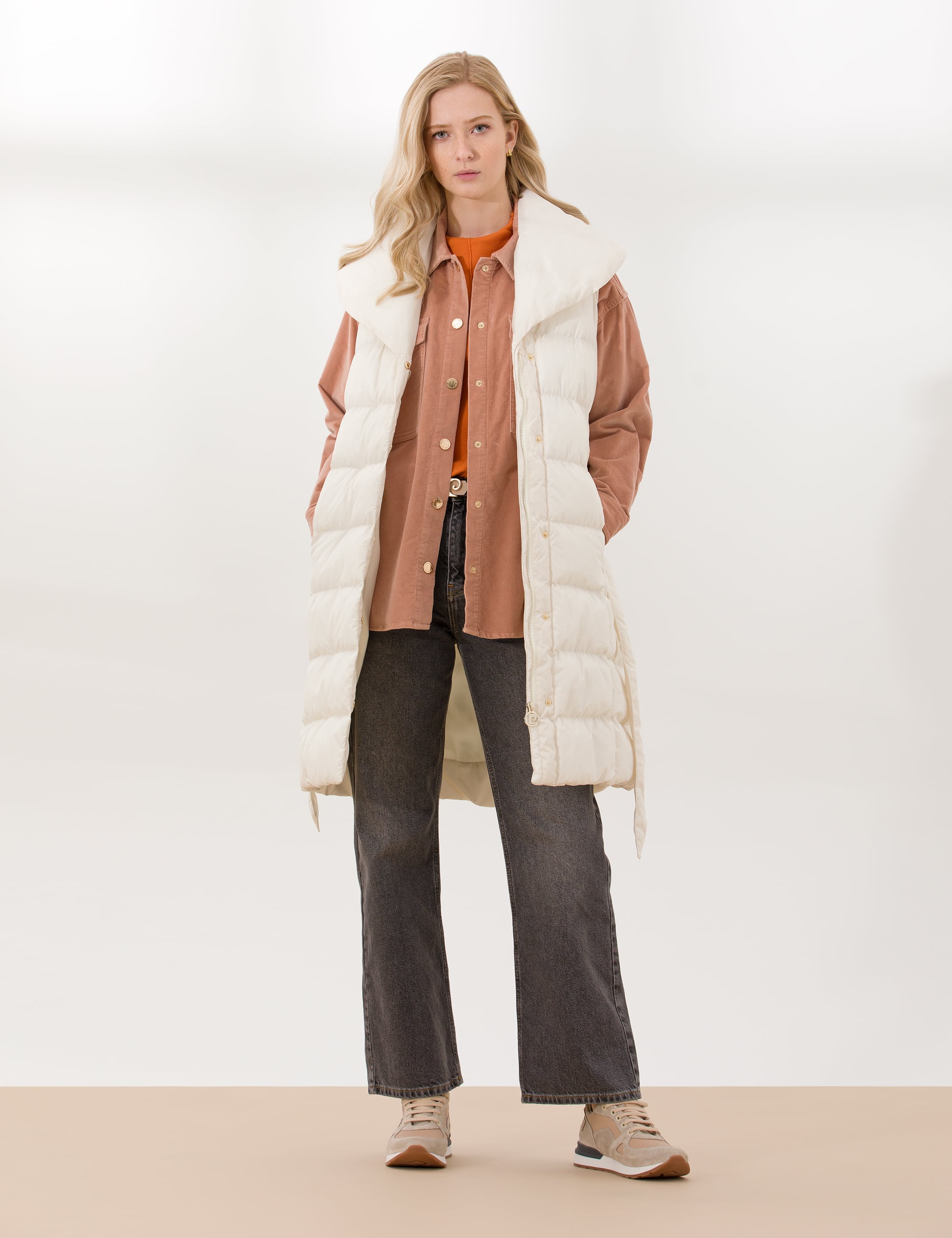 Pierre Cardin Krem Regular Fit Yelek görsel 3