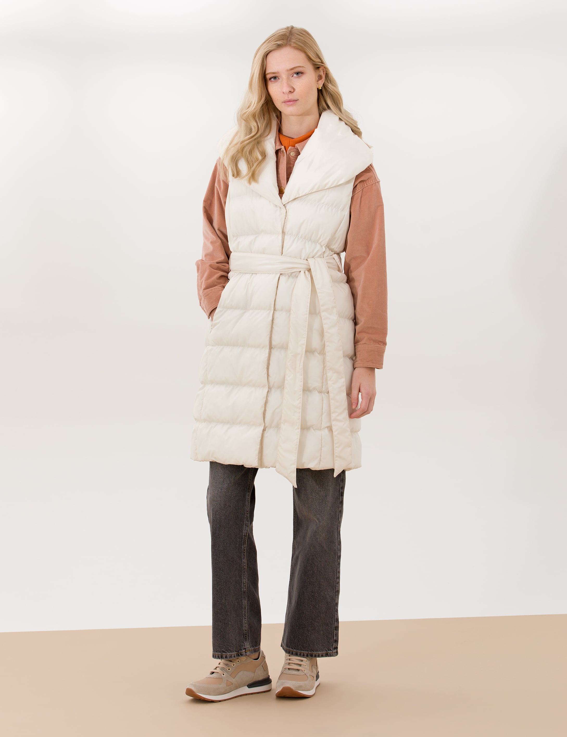 Pierre Cardin Krem Regular Fit Yelek görsel 2