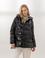 Siyah Kapüşonlu Mont