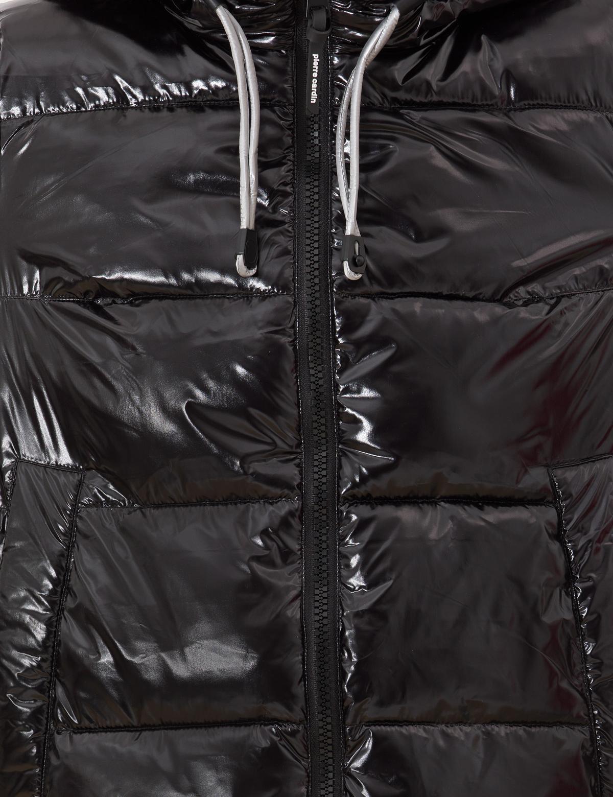 Siyah Kapüşonlu Mont - 50262747005