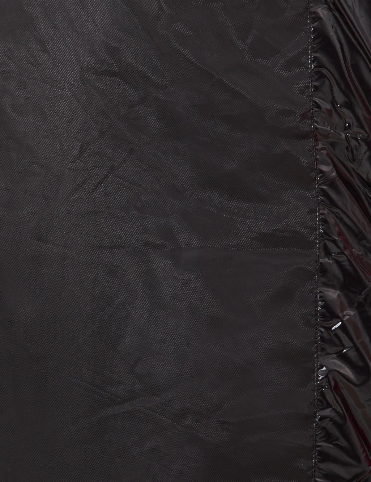 Siyah Kapüşonlu Mont - 50262747005