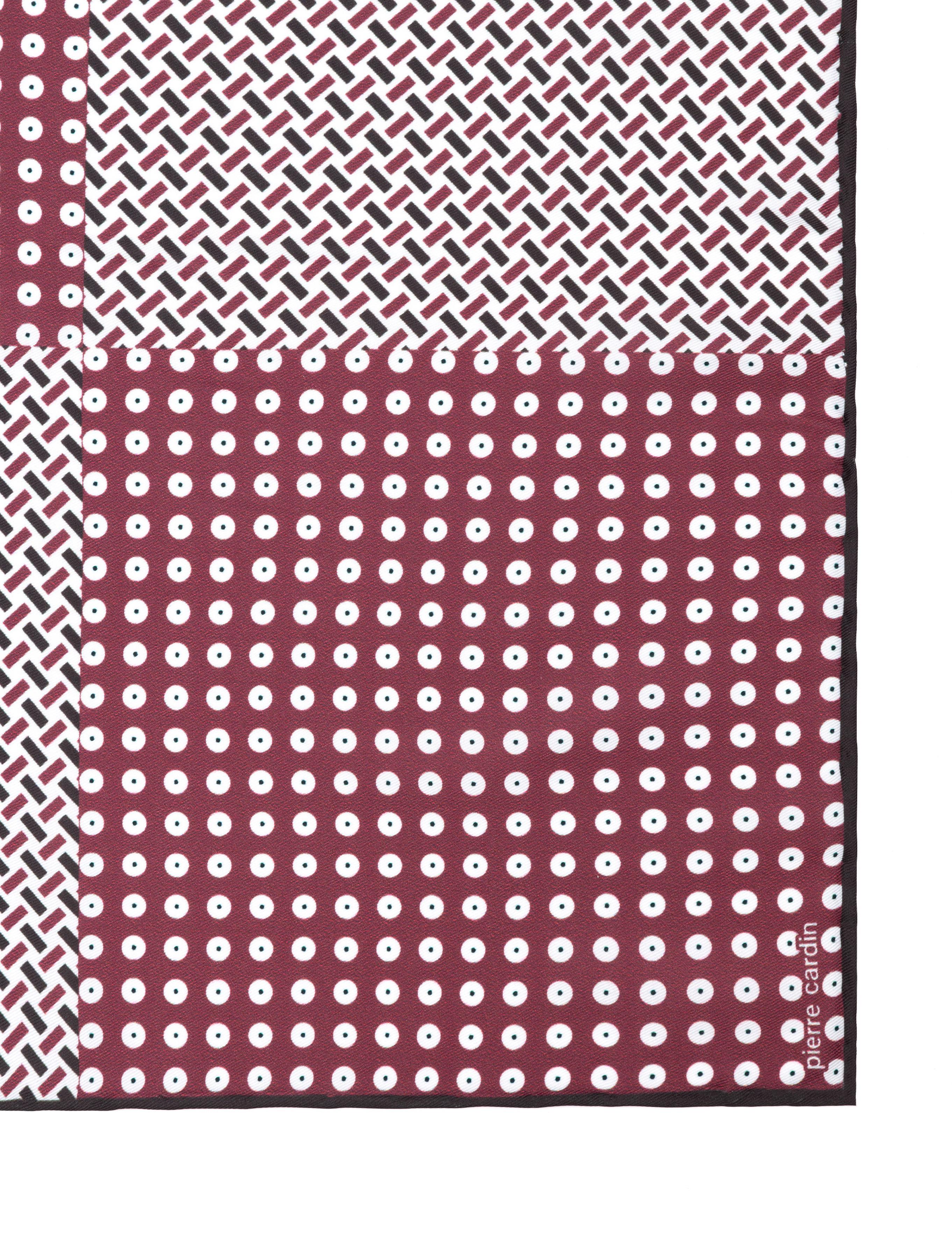 Bordo Desenli Mendil