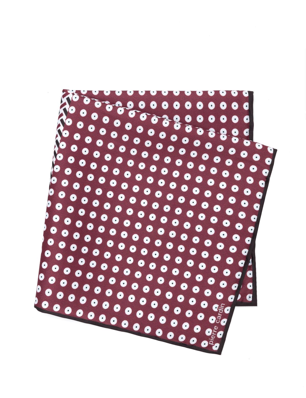 Bordo Desenli Mendil