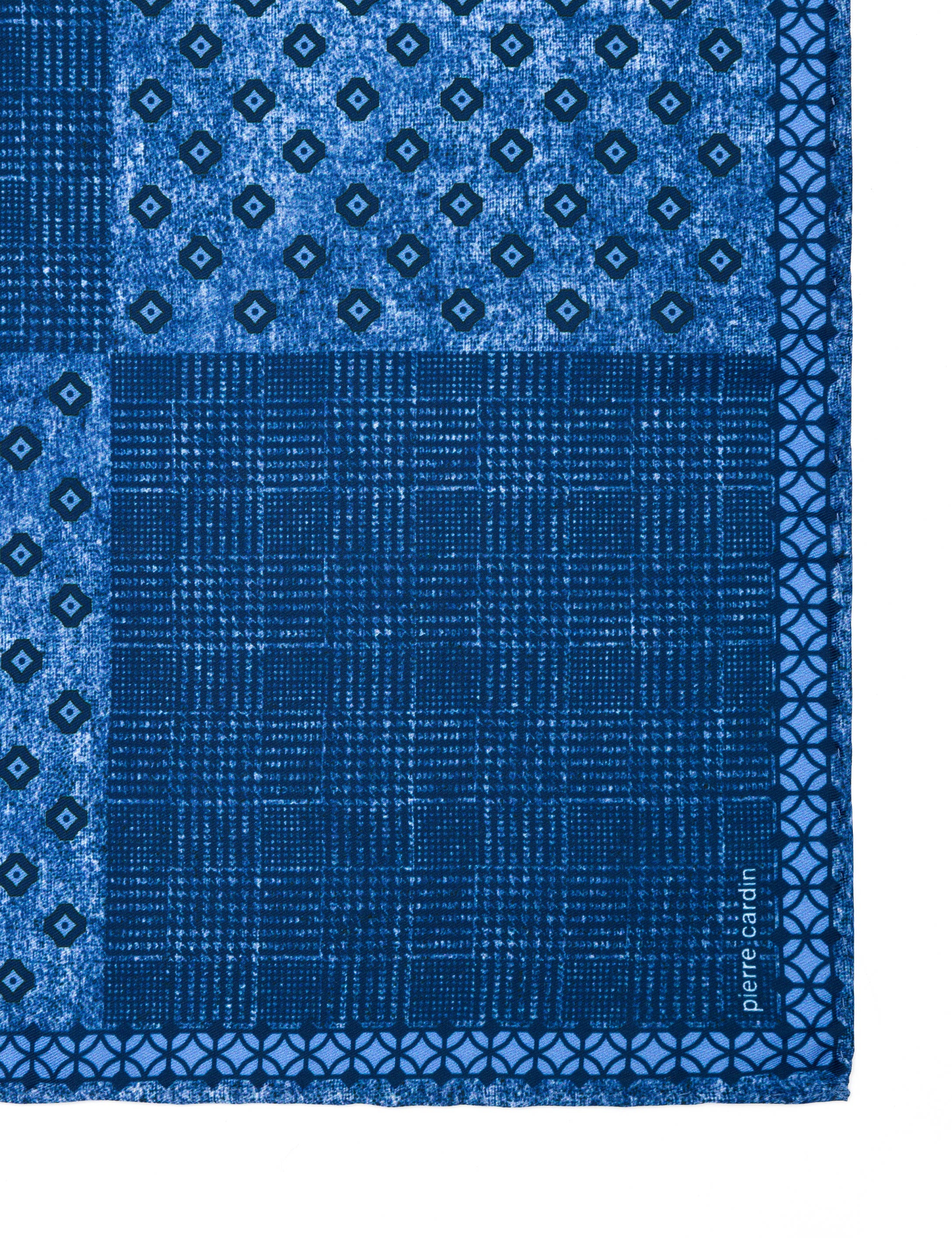 Mavi Desenli Mendil - Image 4