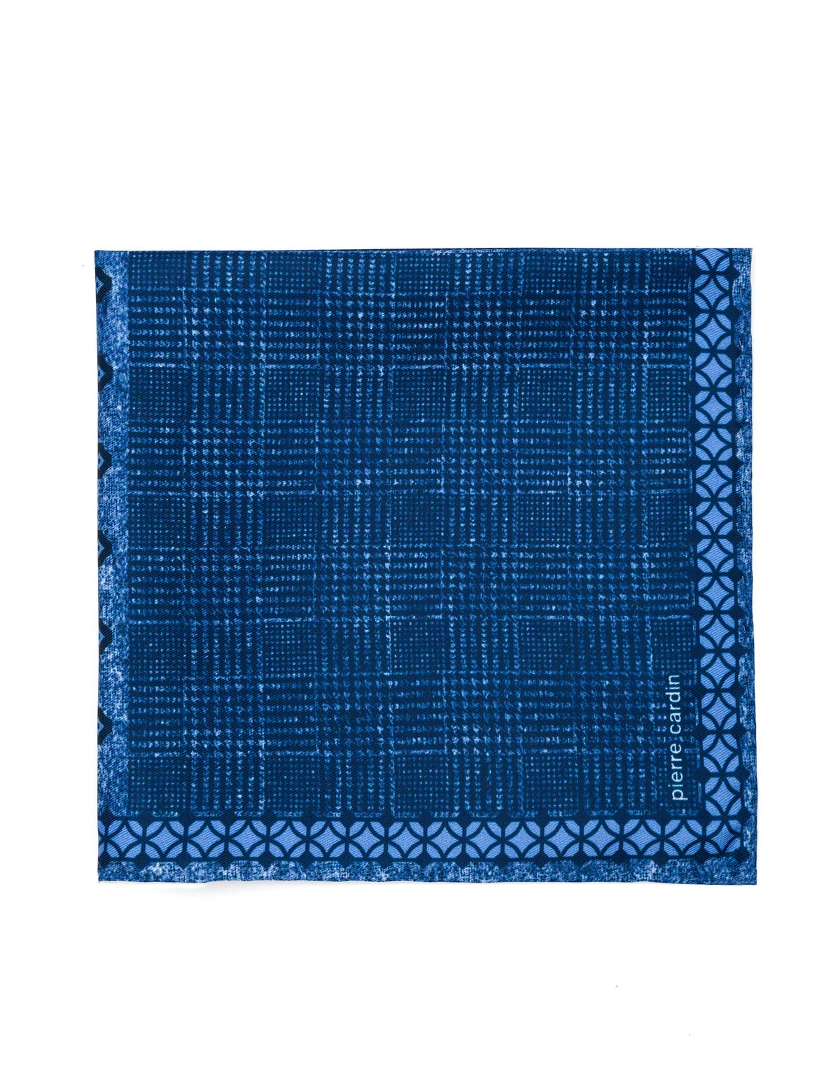 Mavi Desenli Mendil - 50268416001