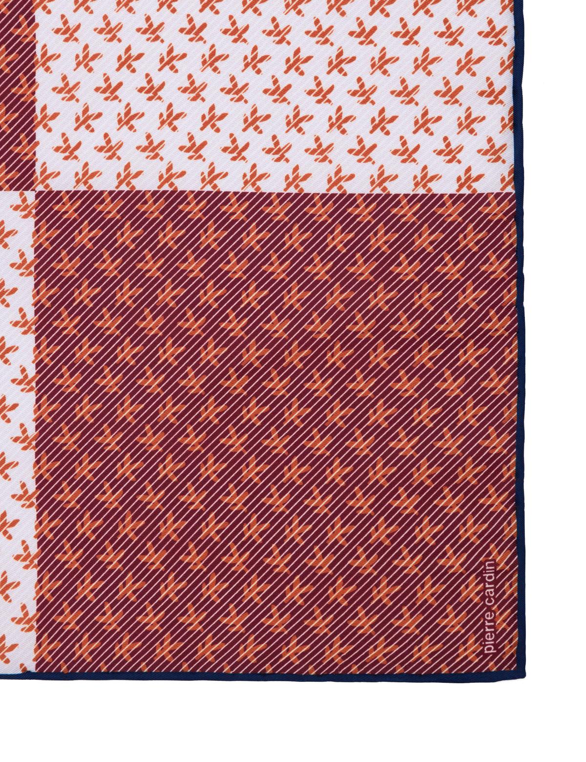 Turuncu Desenli Mendil - 50270255002