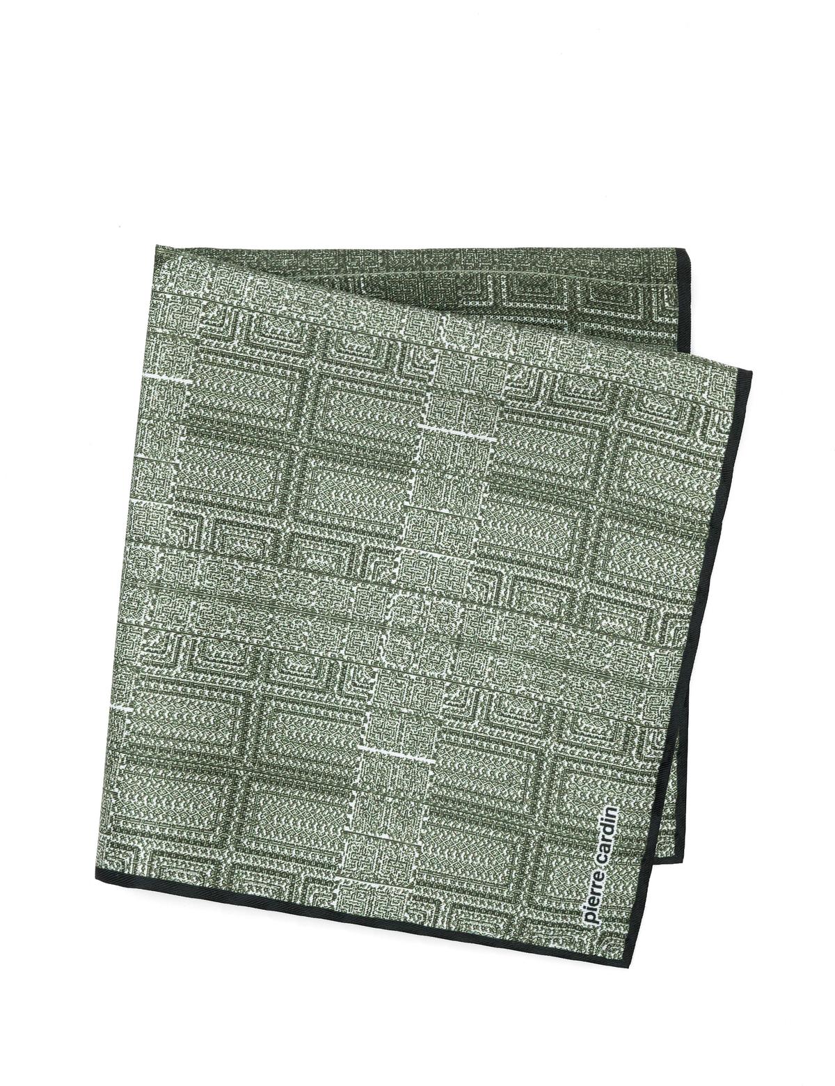 Yeşil Desenli Mendil