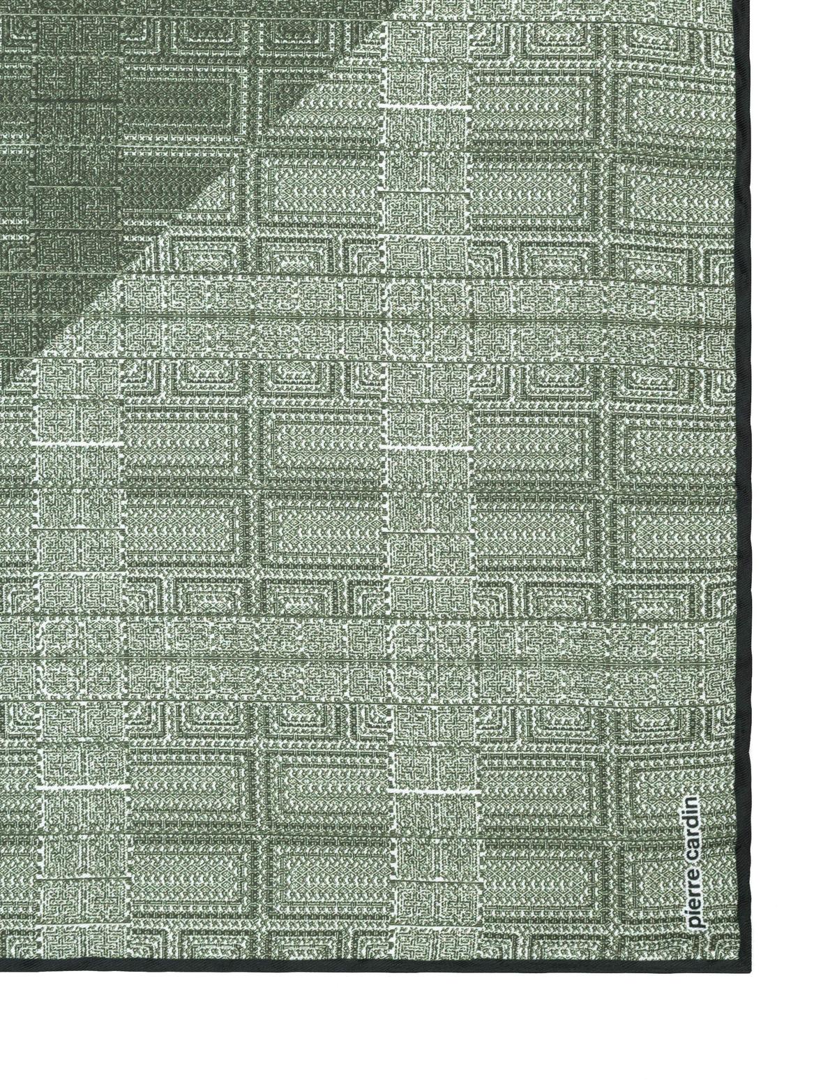 Yeşil Desenli Mendil - 50270257005