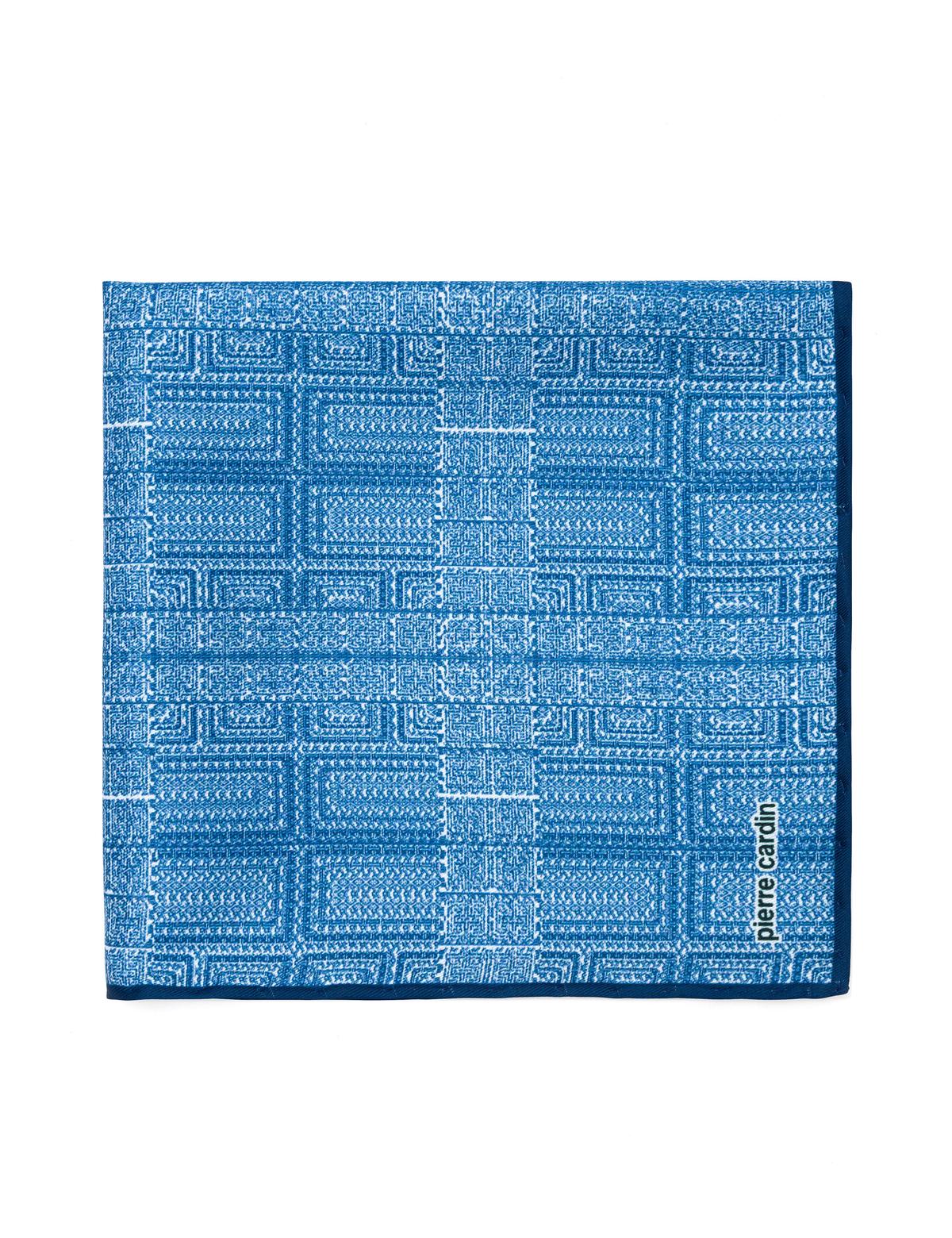 Mavi Desenli Mendil - 50270257002